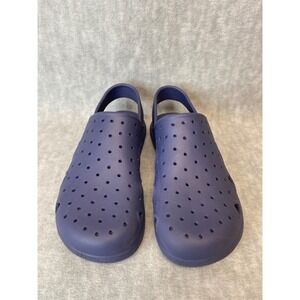 Totes Everywear Comfort Clogs Navy Blue Slip On Shoes‎ Sandals Unisex Kids 4-5